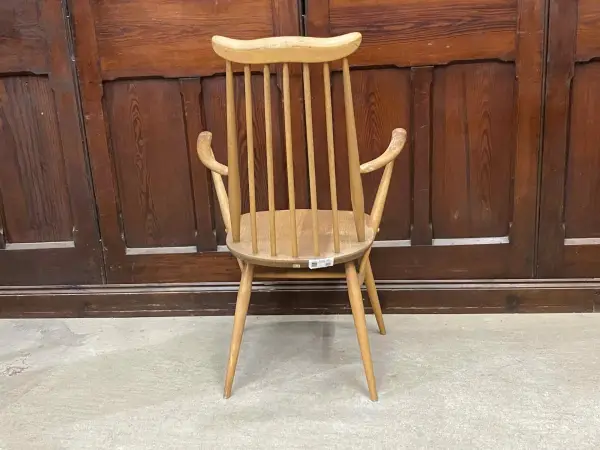ゴールドスミス アームチェア｜ブナ材・エルム材・1960年代 ハイバックの名作アームチェア ERCOL（アーコール） 4