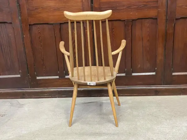 ゴールドスミス アームチェア｜ブナ材・エルム材・1960年代 ハイバックの名作アームチェア ERCOL（アーコール） 4