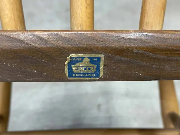 ボウバックチェア｜ブナ・エルム材・1960年代 サドルシート ERCOL（アーコール） 7
