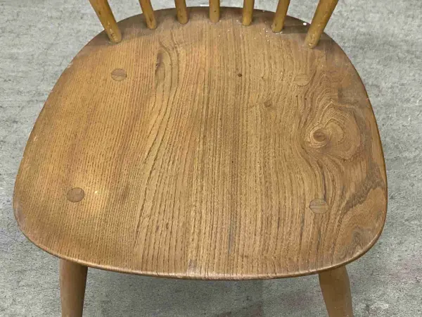 ボウバックチェア｜ブナ・エルム材・1960年代 サドルシート ERCOL（アーコール） 6