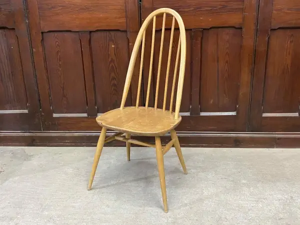 クエーカーチェア｜ブナ・エルム材・1960年代 スポークバック ERCOL（アーコール） 1
