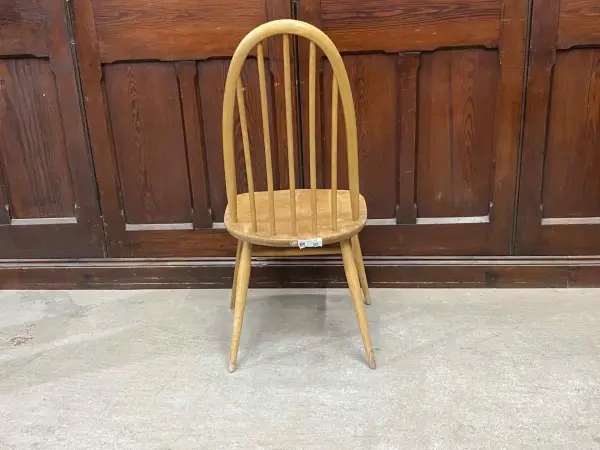 クエーカーチェア｜ブナ・エルム材・1960年代 スポークバック ERCOL（アーコール） 4