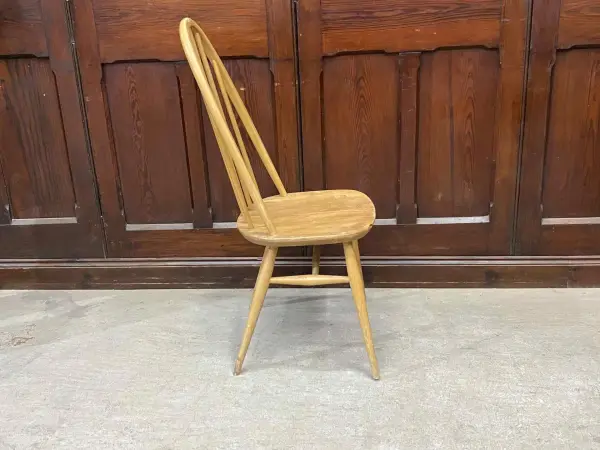 クエーカーチェア｜ブナ・エルム材・1960年代 スポークバック ERCOL（アーコール） 5