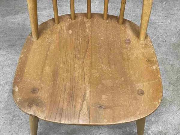 クエーカーチェア｜ブナ・エルム材・1960年代 スポークバック ERCOL（アーコール） 6