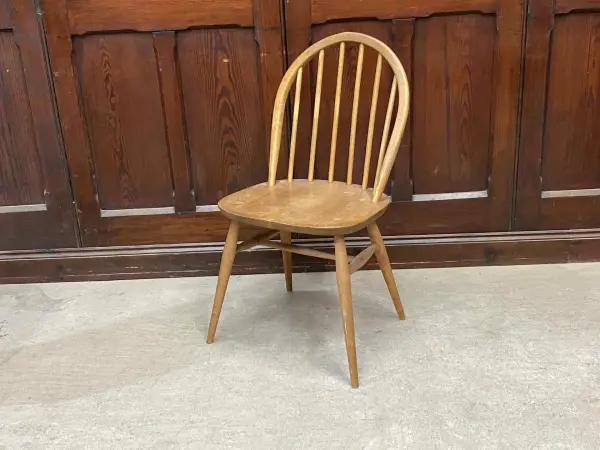 フープバックチェア｜ブナ材・エルム材・1960年代 ウィンザーキッチンチェア ERCOL（アーコール） 1
