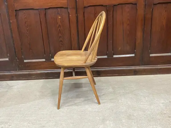 フープバックチェア｜ブナ材・エルム材・1960年代 ウィンザーキッチンチェア ERCOL（アーコール） 3