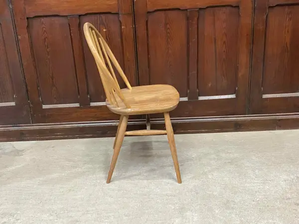 フープバックチェア｜ブナ材・エルム材・1960年代 ウィンザーキッチンチェア ERCOL（アーコール） 5