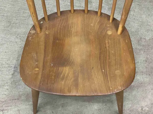 フープバックチェア｜ブナ材・エルム材・1960年代 ウィンザーキッチンチェア ERCOL（アーコール） 6