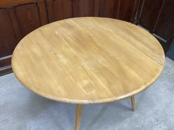 バタフライテーブル｜ビーチ・エルム材・1960年代 折りたたみダイニング ERCOL（アーコール） 7