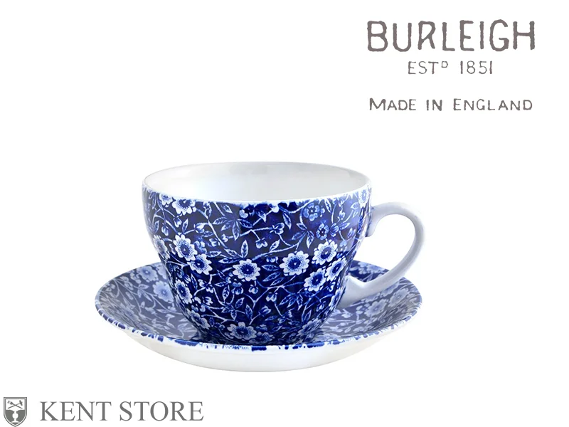 ブレックファーストカップ｜ブルーキャリコ BURLEIGH（バーレイ