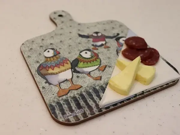 Woolly Puffins ミニチョッピングボード 5