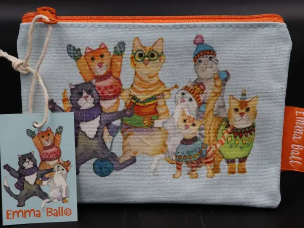 Three Kittens　ミニポーチ 小物入れ パース 1