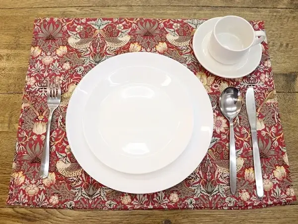 Strawberry Thief Red ティータオル 5