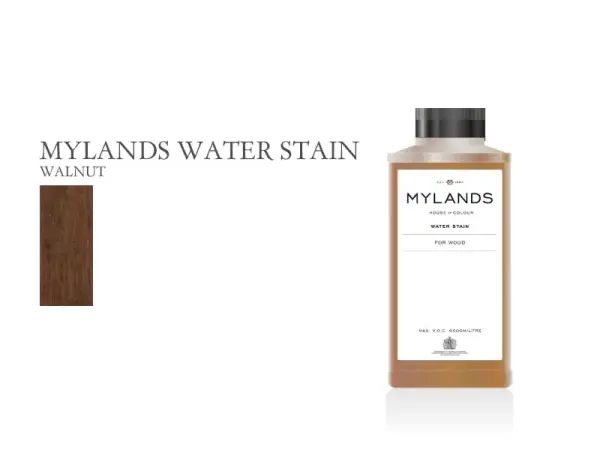 マイランズ ウォールナット 250ml｜ウォーターステイン 英国製 水性 木部用ステイン 1