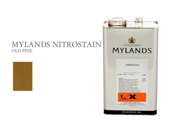 マイランズ オールドパイン 5L｜ナイトロステイン 英国製 木部用 着色ステイン 2