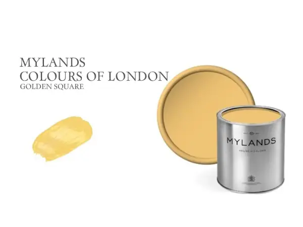 マイランズ ゴールデンスクエア 100ml｜カラーズ オブ ロンドン 英国製 水性ペイント（室内壁・天井用） 2