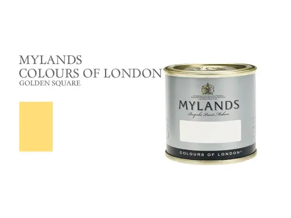 マイランズ ゴールデンスクエア 100ml｜カラーズ オブ ロンドン 英国製 水性ペイント（室内壁・天井用） 3